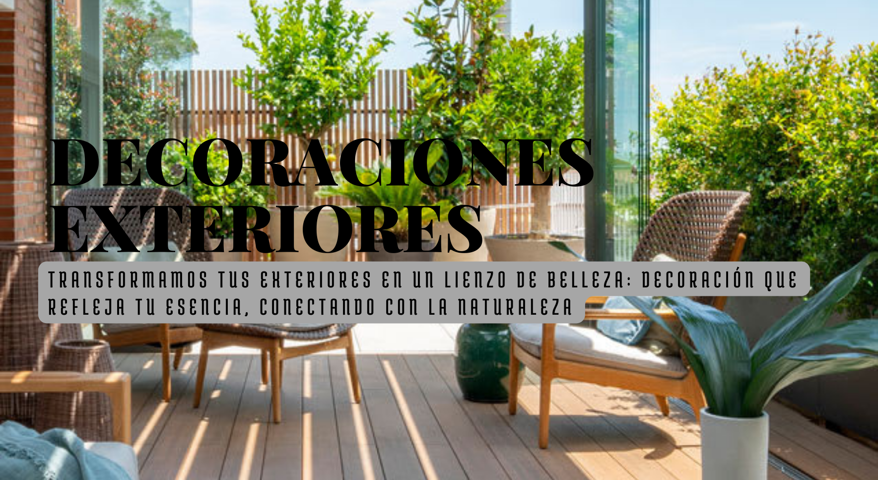 DECORACIONES EXTERIORES 